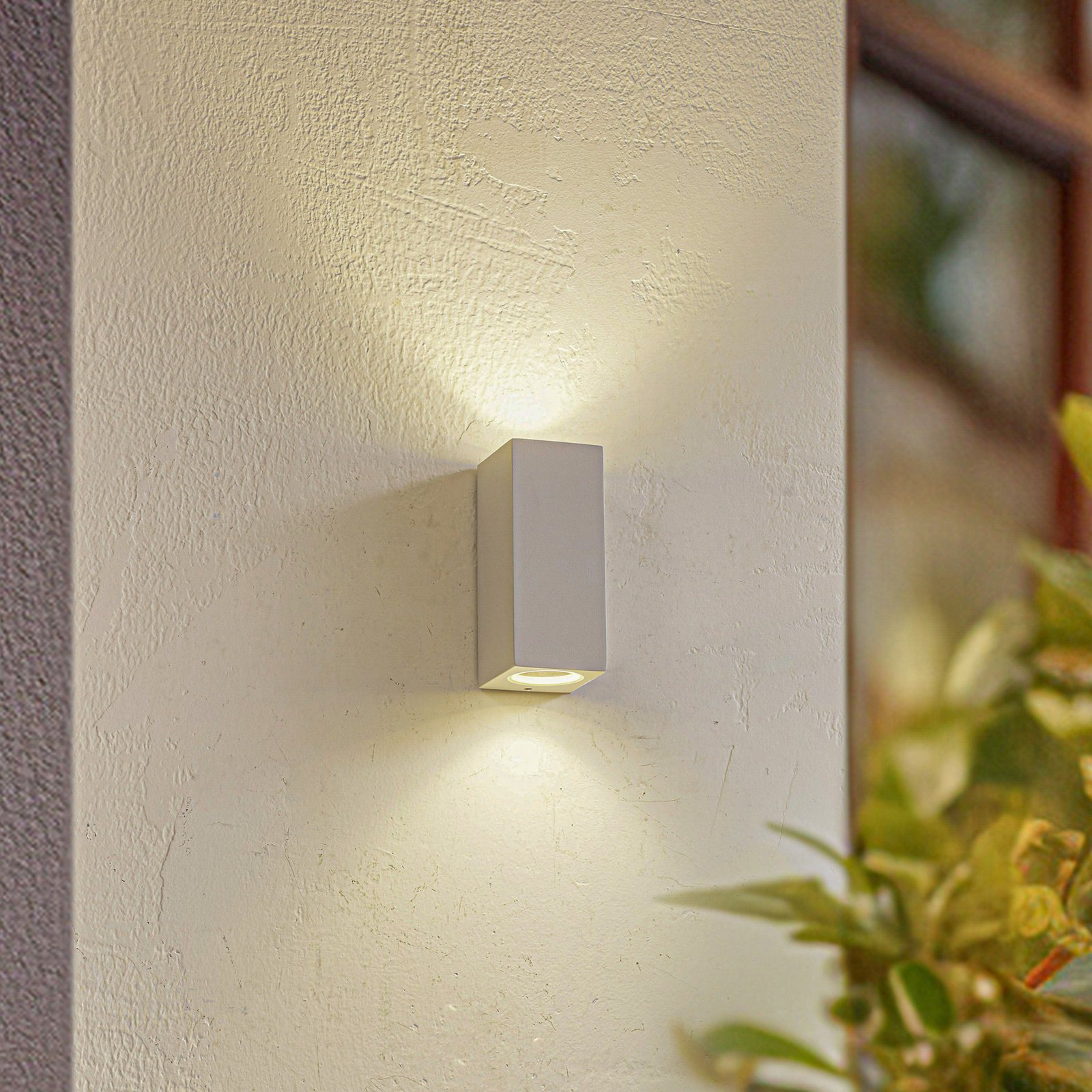 Xava En el exterior Aplique de Pared Up/Down Blanco - Lucande