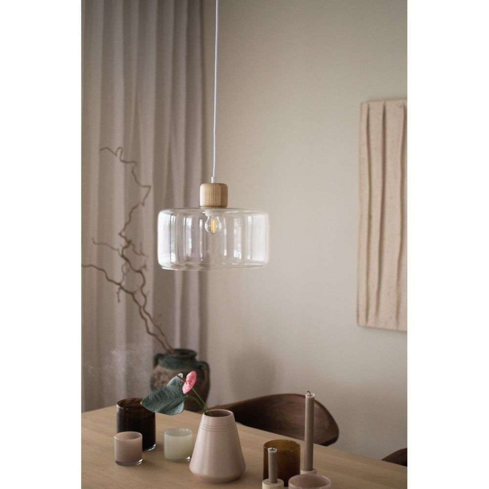 DOT 30 Taklampa Clear Globen Lighting - Matsal - Glas