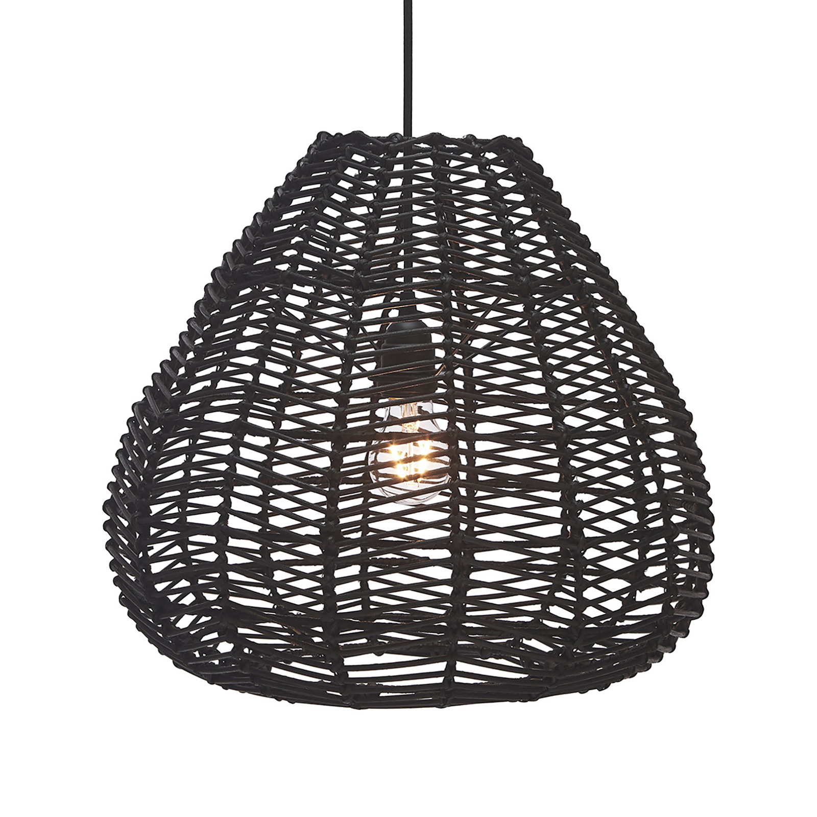 PR Home Adelle Hängelampe aus geflochtenem Rattan