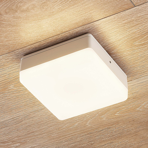 Lampa sufitowa LED Thlio, biała,16 cm, czujnik HF