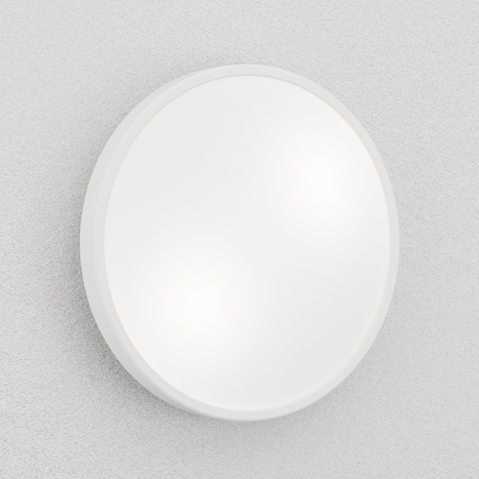 Stropné a nástenné svietidlo Plaza 31 cm, biele