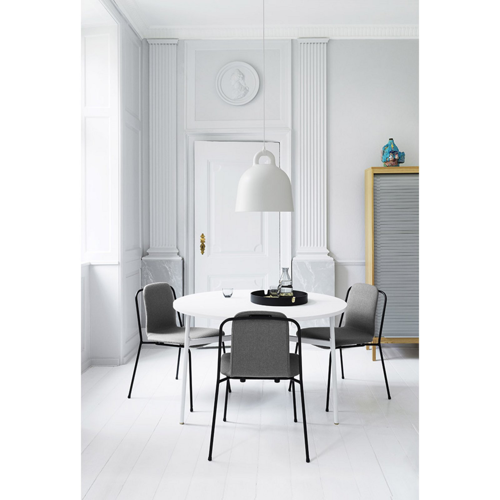 Bell Lustră Pendul Medium White - Normann Copenhagen