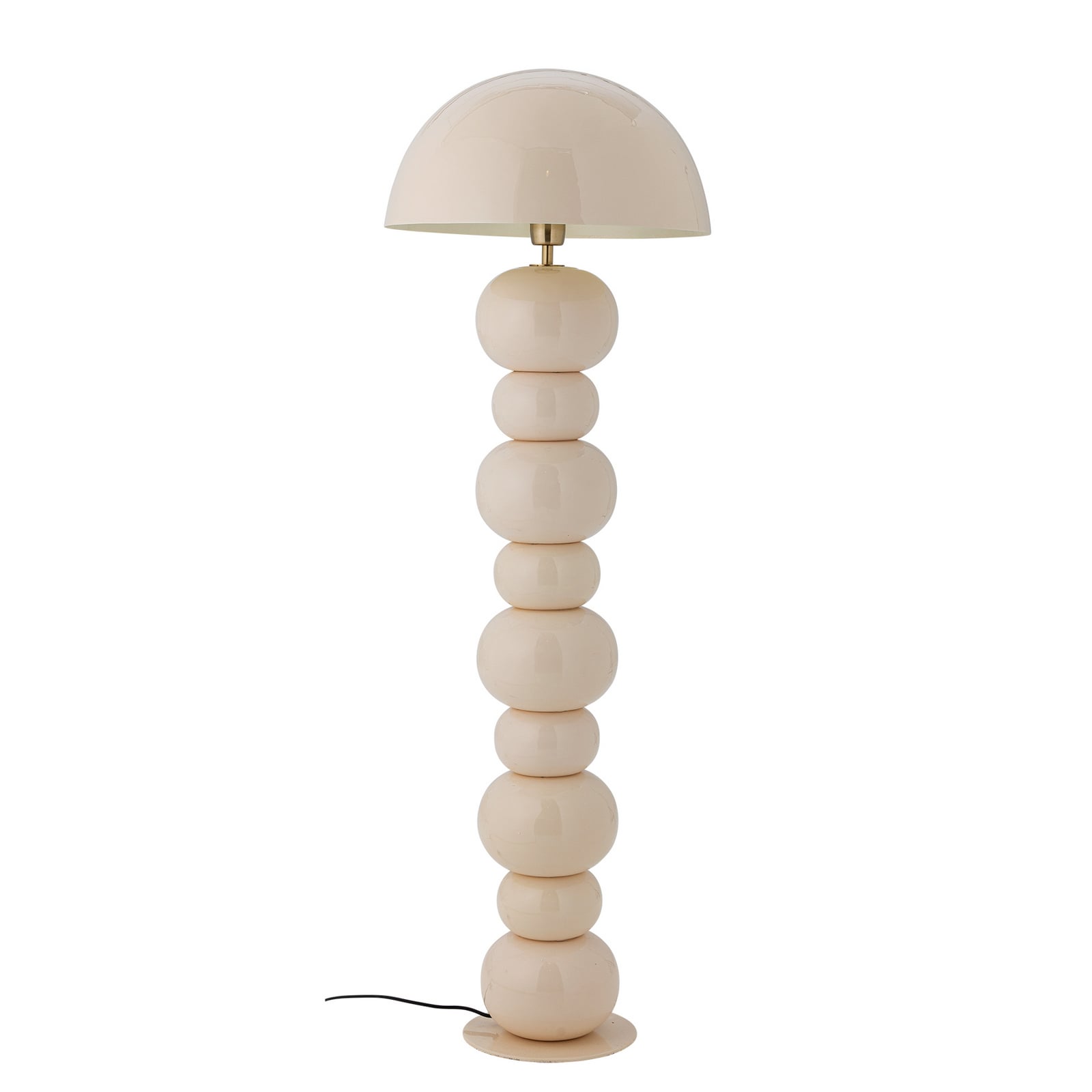 Piantana Cressida, color crema, altezza 137 cm - Bloomingville