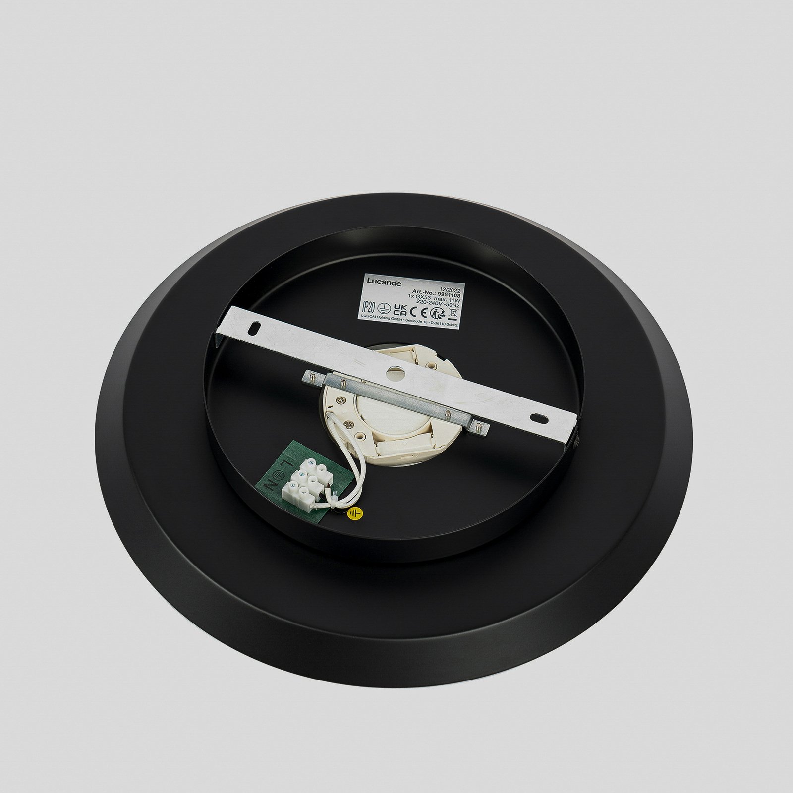 Merilla Plafondlamp Black - Lucande
