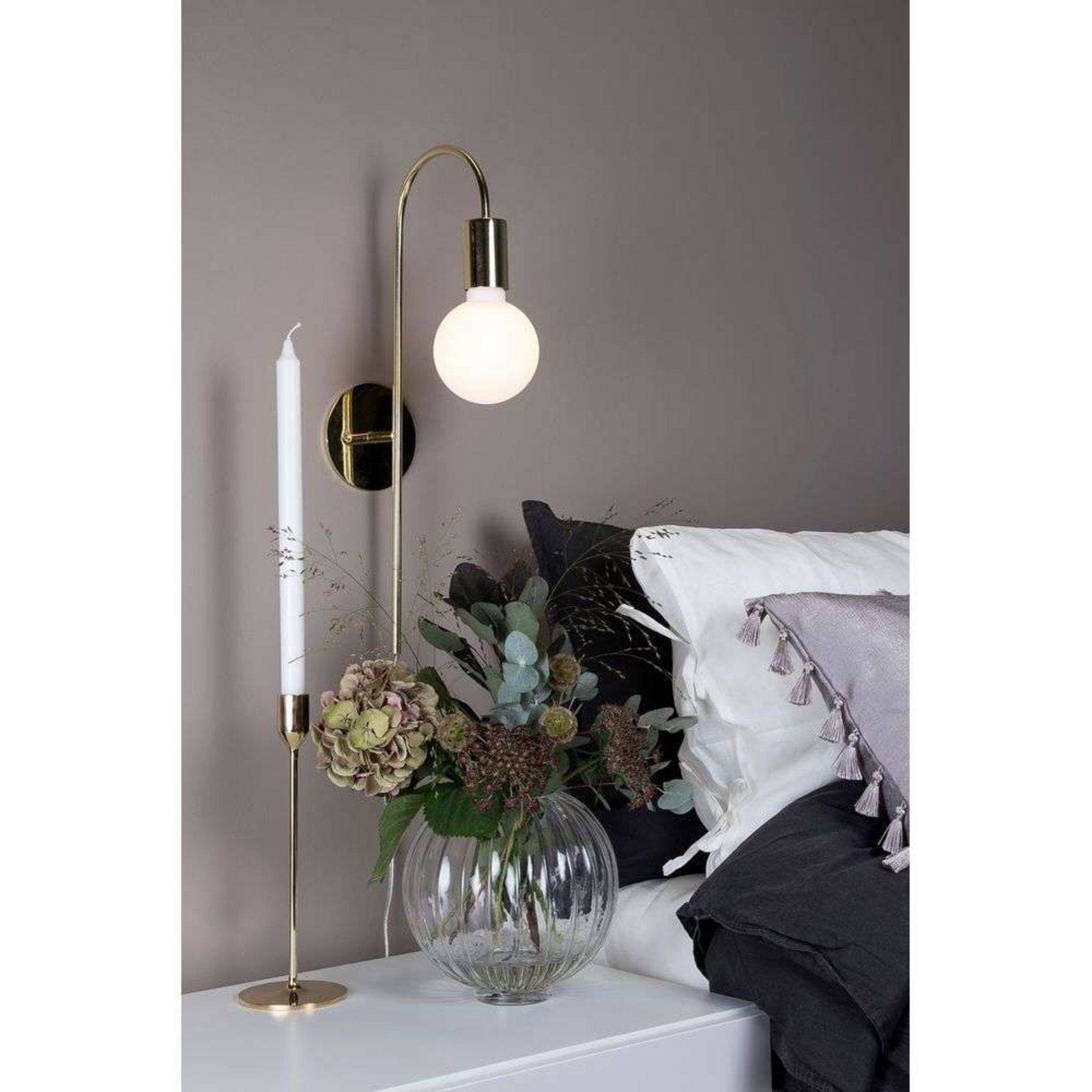 Grace Candeeiro de Parede Brass - Globen Lighting