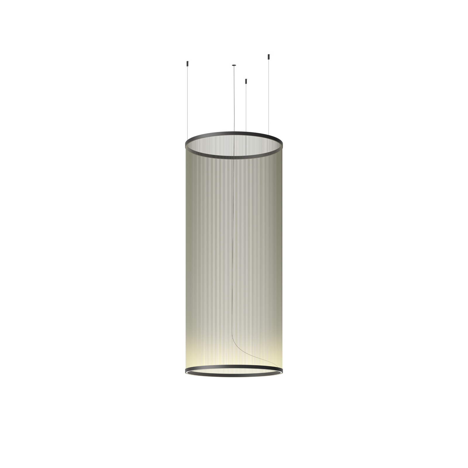 Vibia LED lógó lámpa ARRAY zöld 193 x 83 cm henger 927 dimmelhető