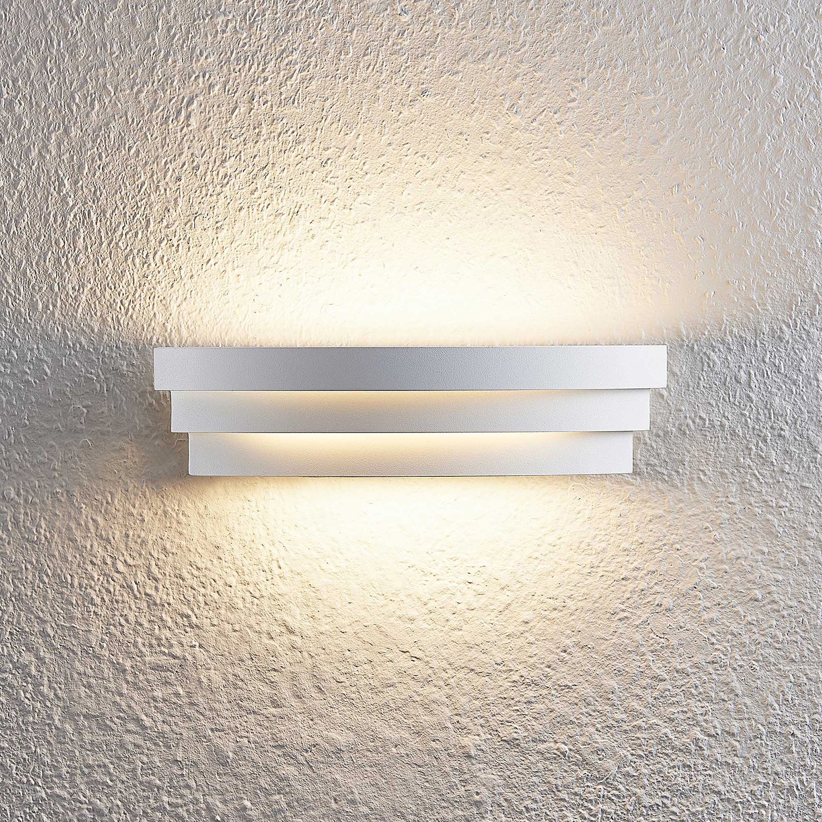 Arcchio Caleno aplique LED en blanco, 30cm