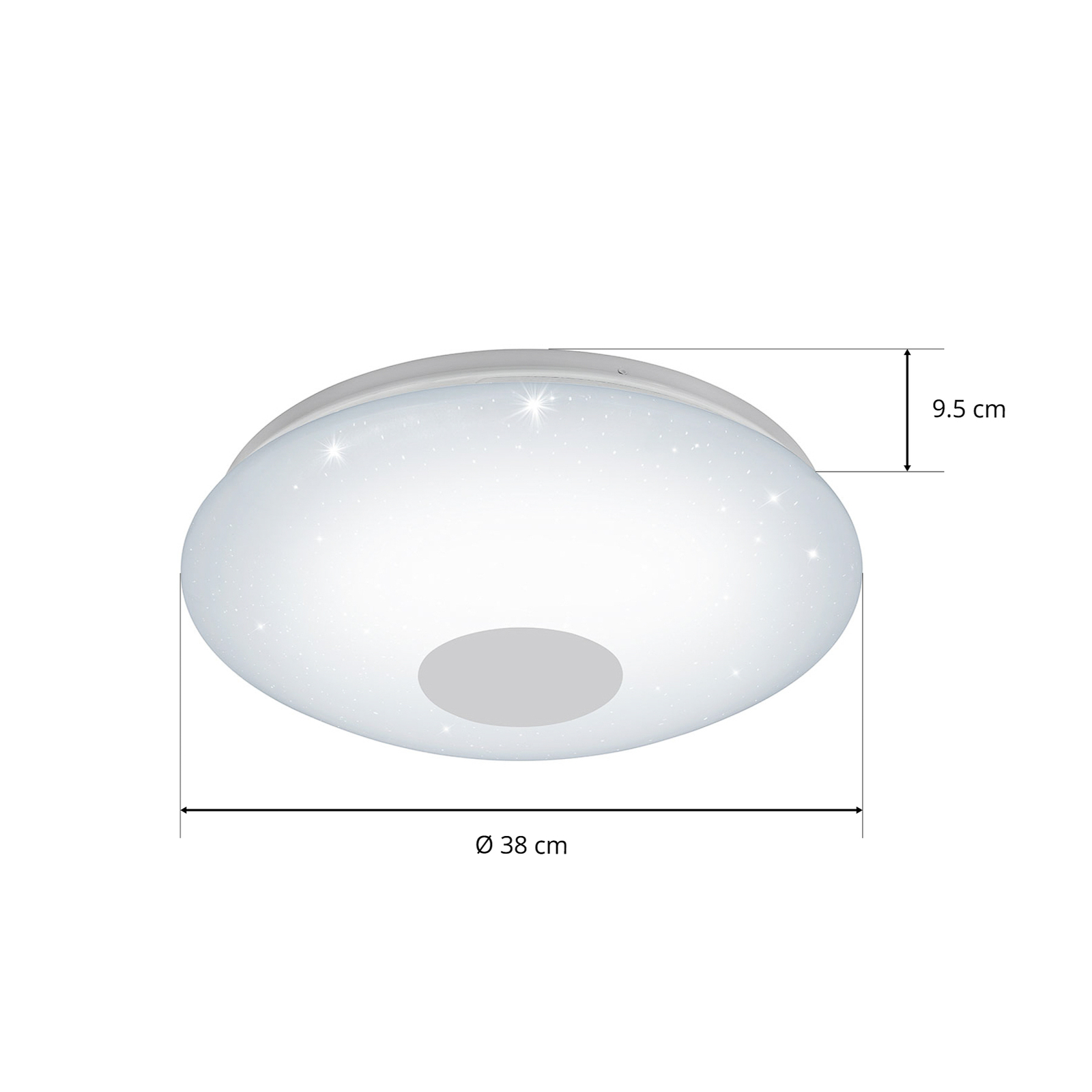 EGLO connect Voltago-C LED-loftlampe rund hvid