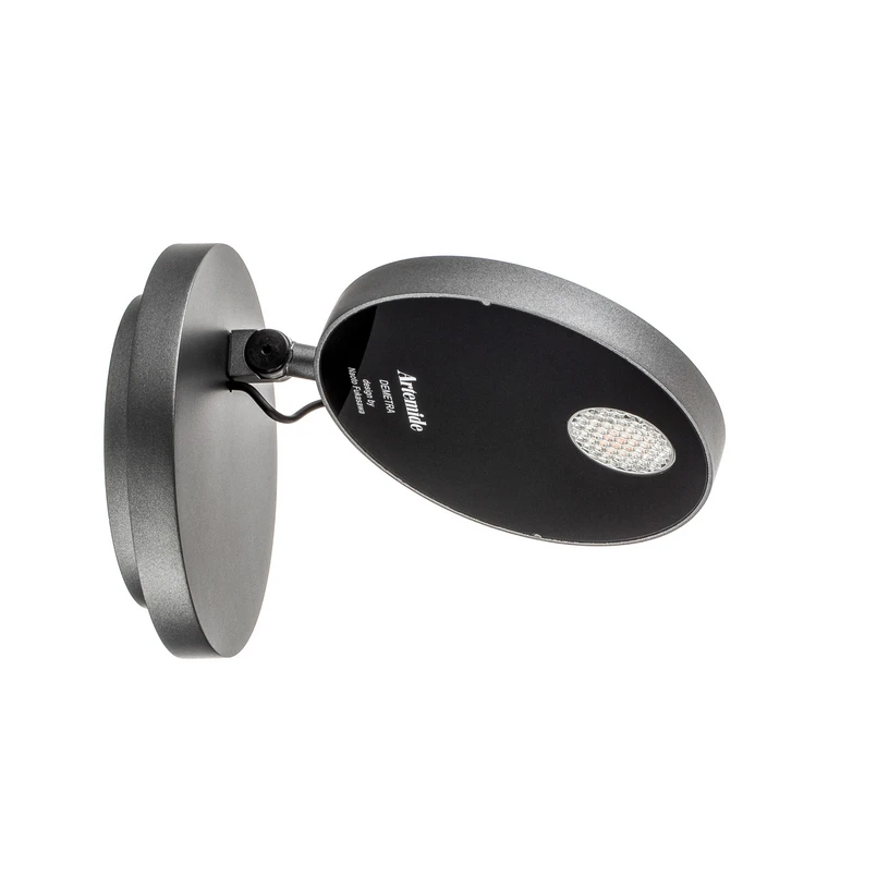 Artemide – Demetra Faretto W/C 2700K Deckenleuchte/Wandleuchte Anthrazit
