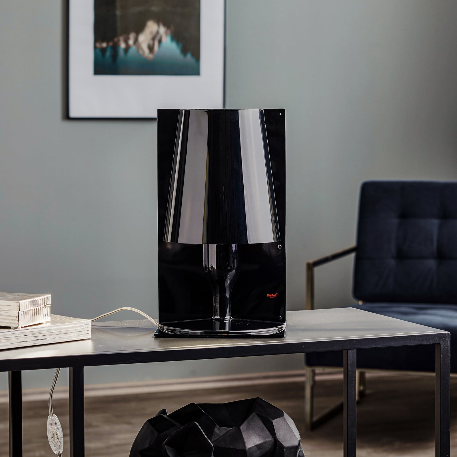 Take Designer-Tischleuchte, schwarz - Kartell