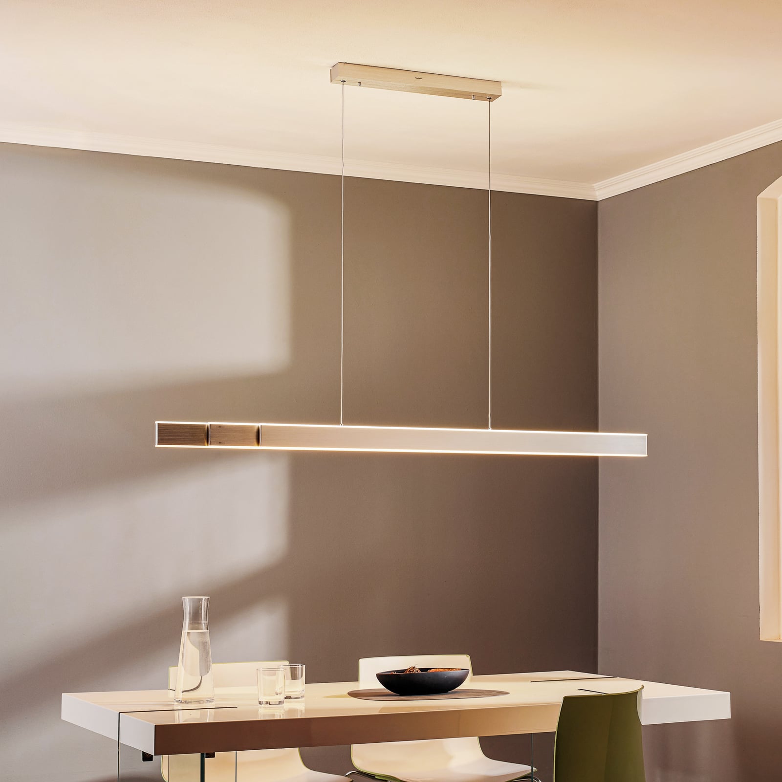Lume LED-Pendelleuchte, diamond, CCT - PURE