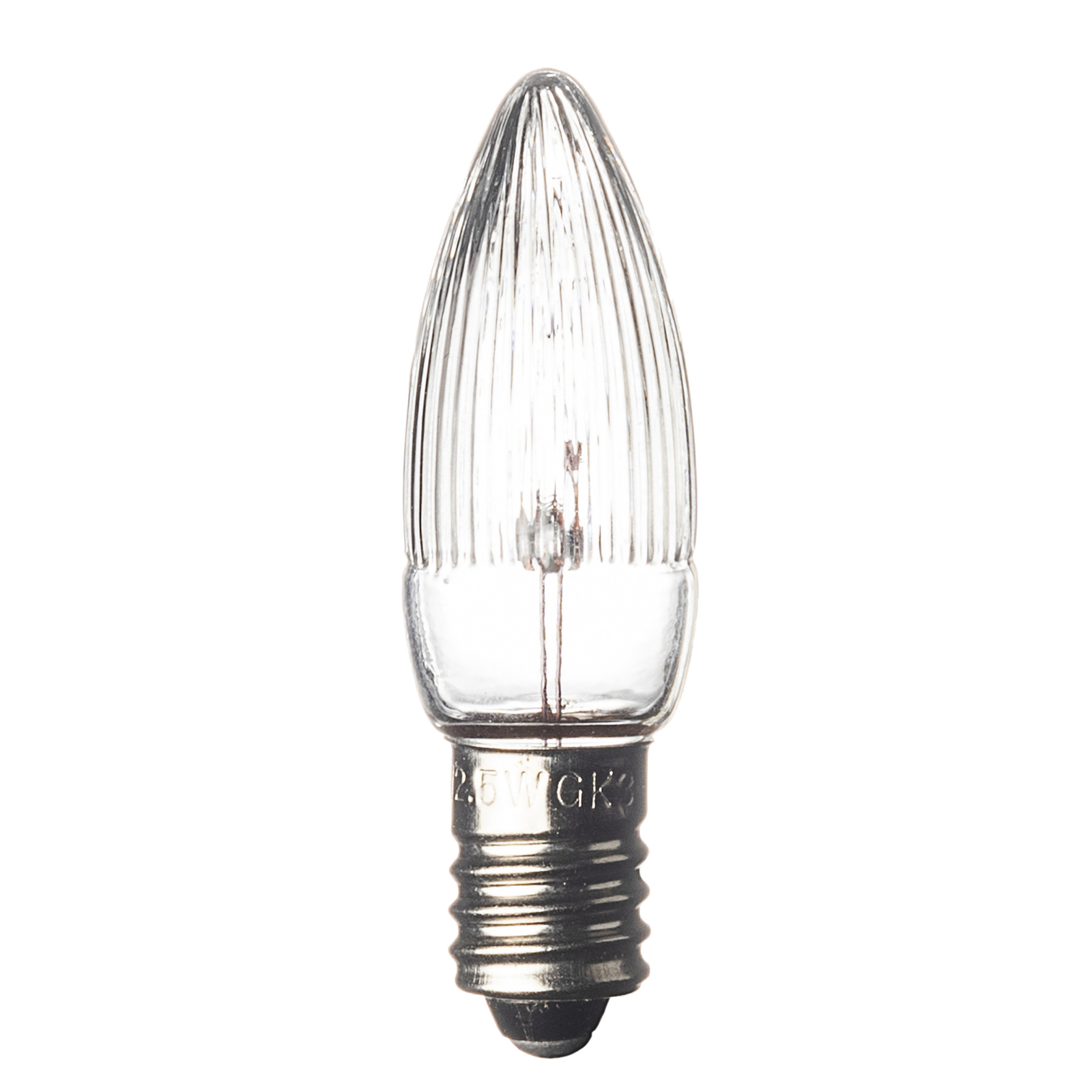 DIMMABLE 2.5w E10 LED FILAMENT CANDLE BULB 