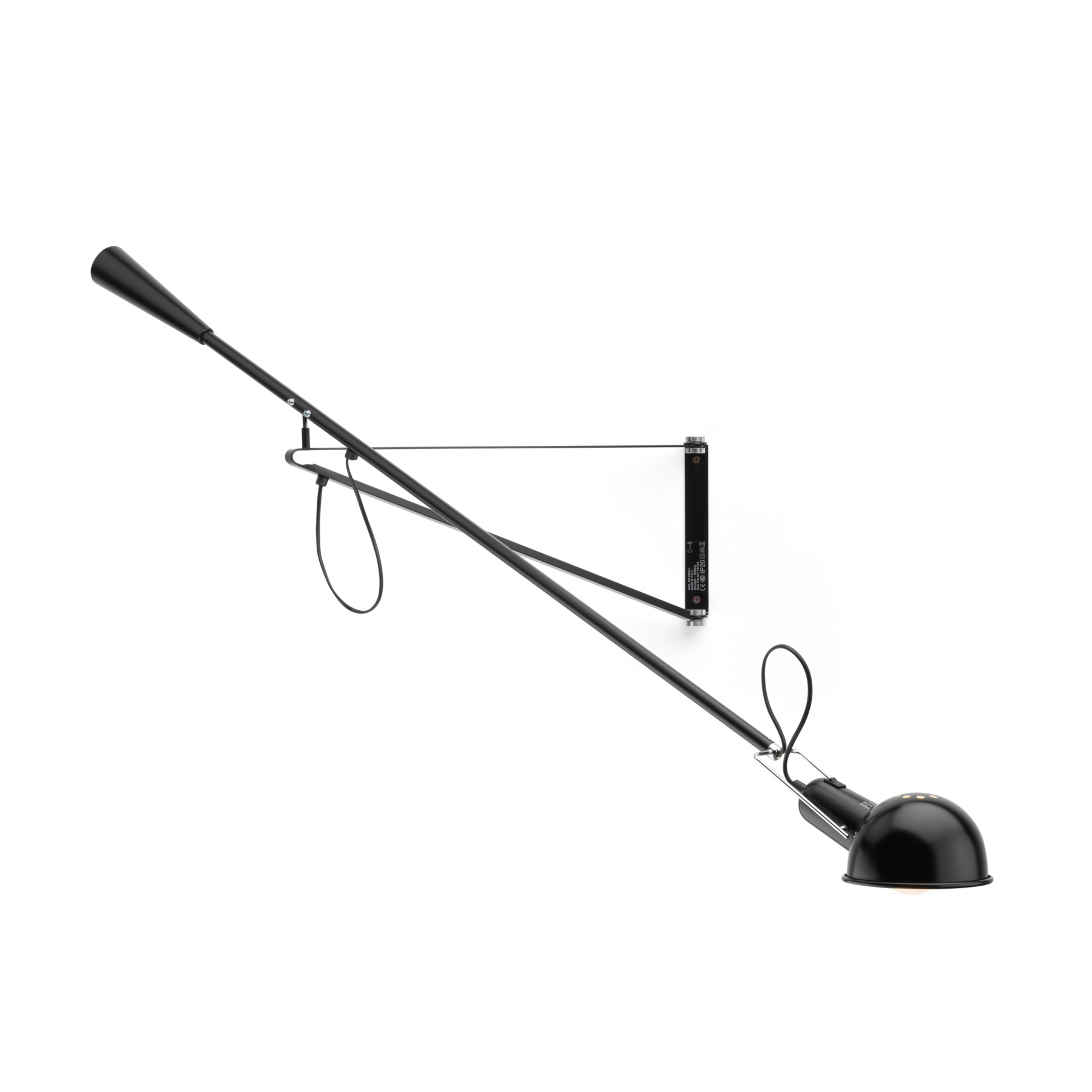 FLOS 265 Small applique murale, noir