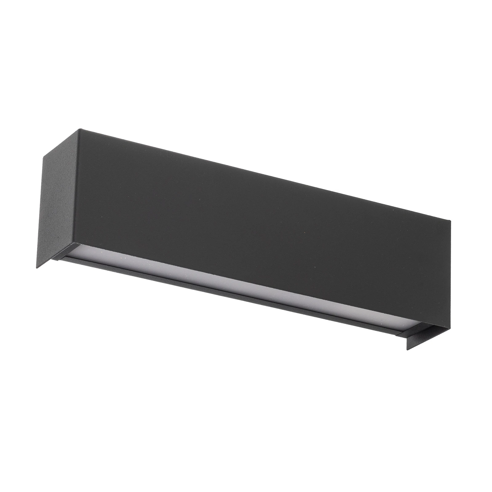Wandleuchte Straight XS, Breite 26 cm, graphit