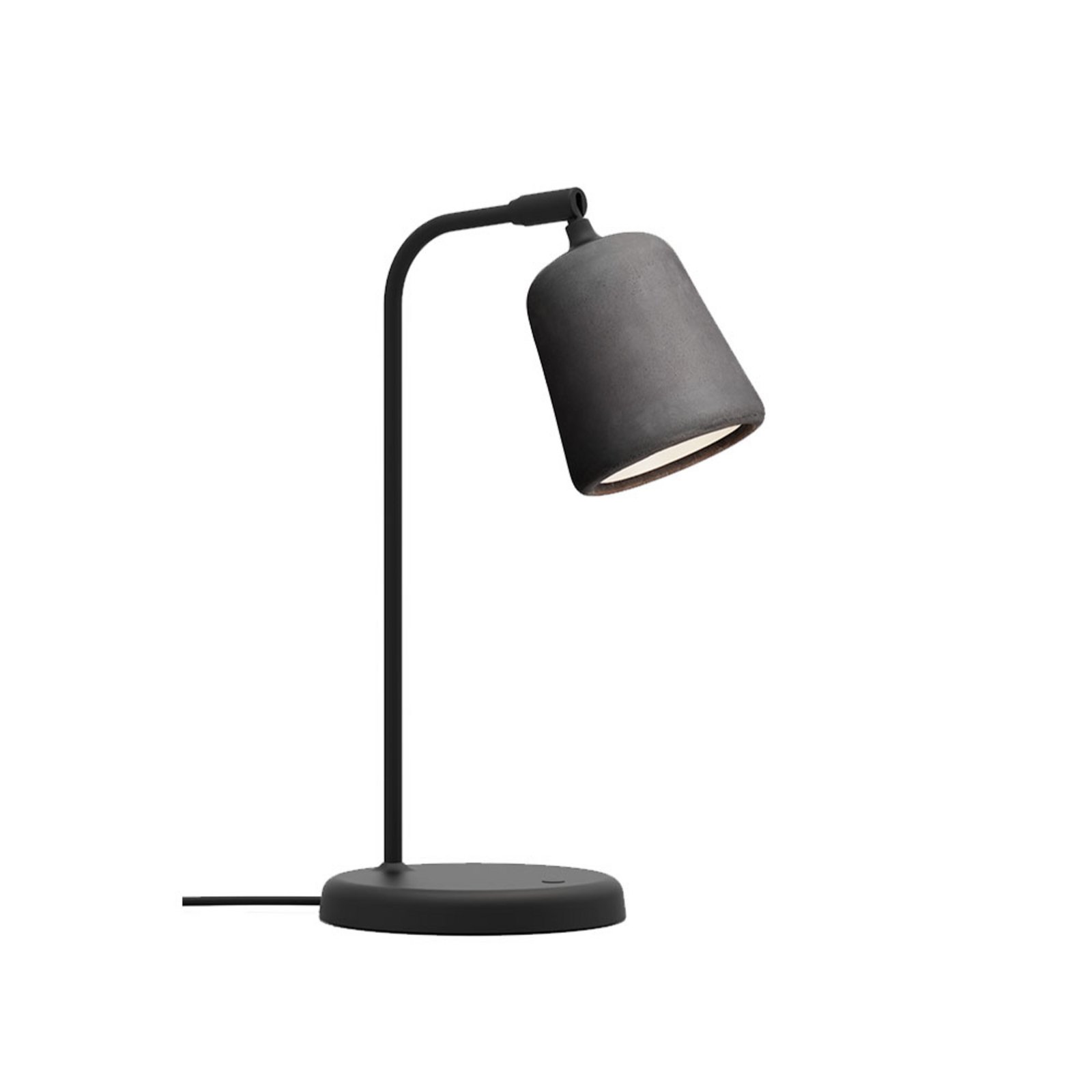 Material Stolna lampa tamno Siva Concrete - New Works