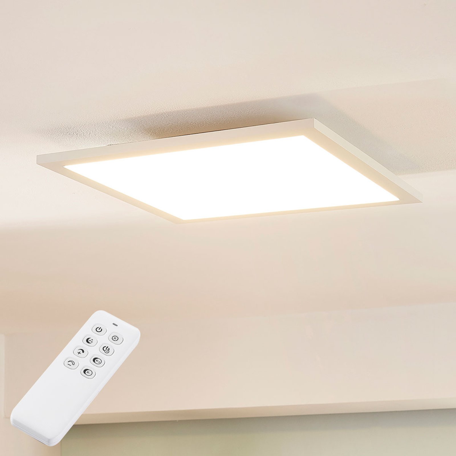 Details zu LED Decken Lampe dimmbar Fernbedienung Strahler rund Tageslicht Leuchte weiß Details zu LED Decken Lampe dimmbar Fernbedienung Strahler rund Tageslicht Leuchte weiß