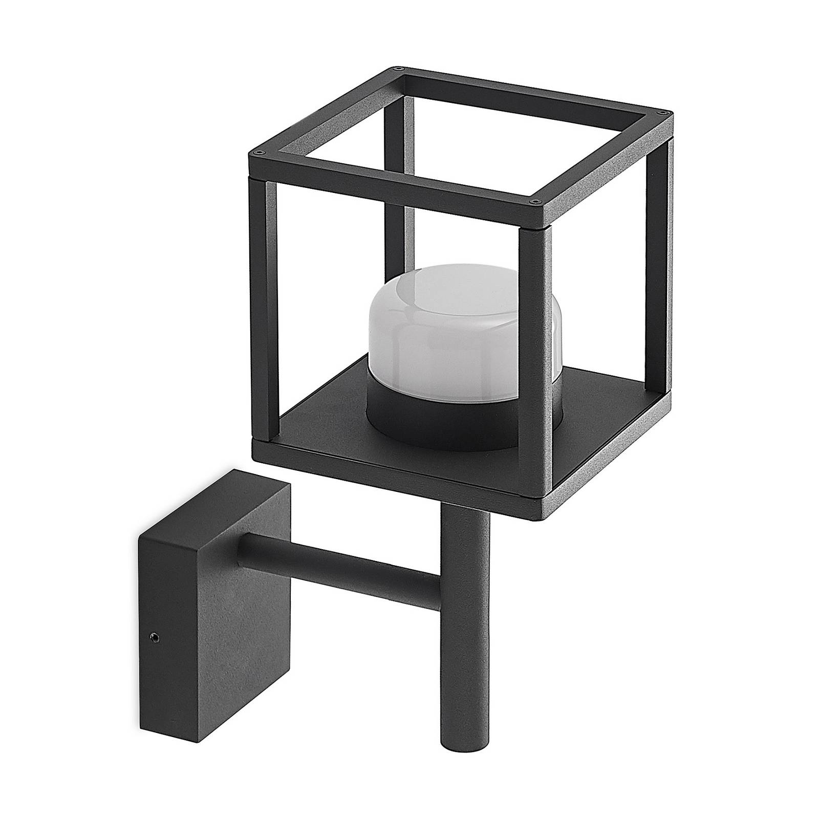 Lucande Outdoor Wall Light - dimmable - Modern - Silver