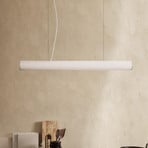 ferm LIVING Vuelta 100, бял/месингов цвят, дистанционно управление,