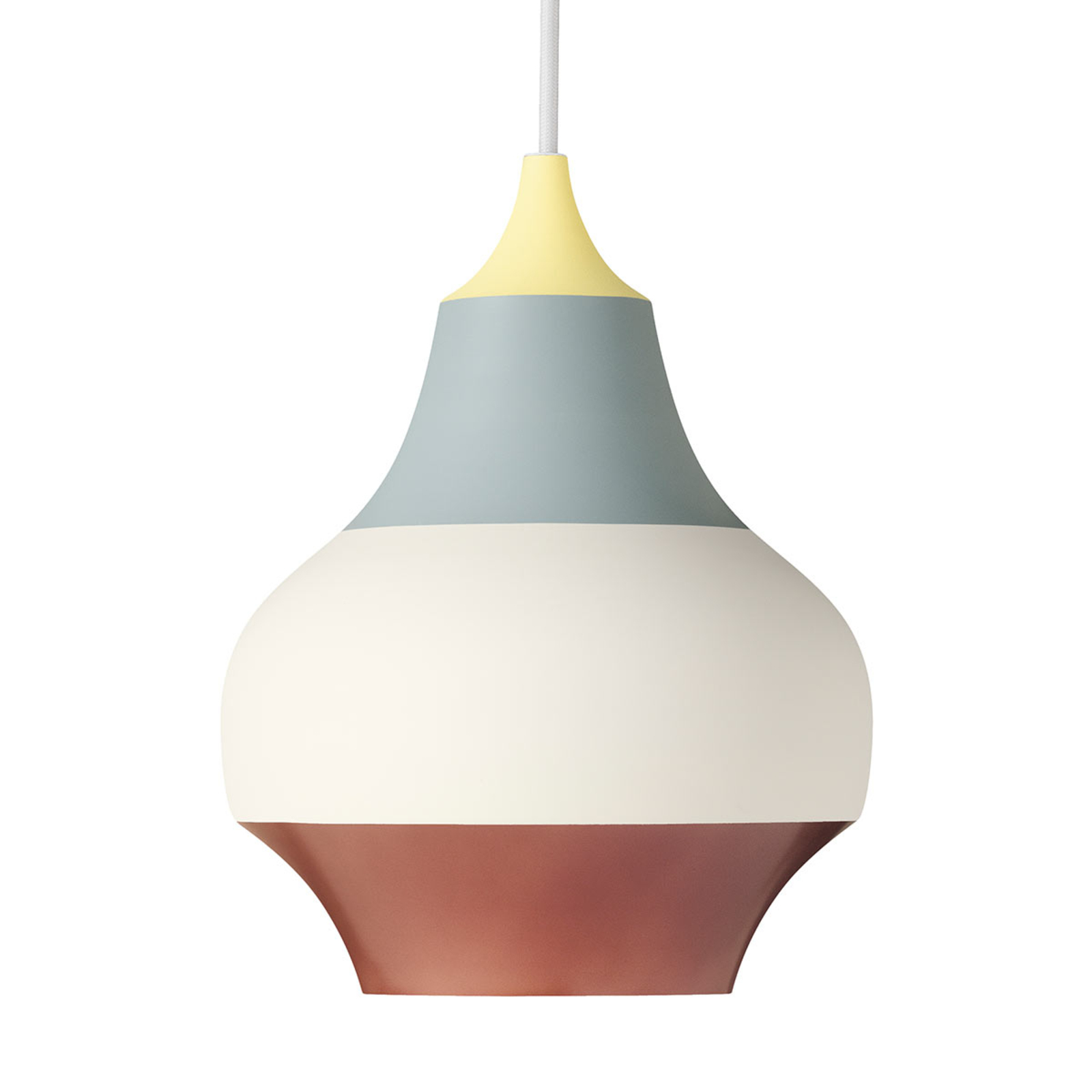 Louis Poulsen Cirque hanging lamp, yellow, 22 cm