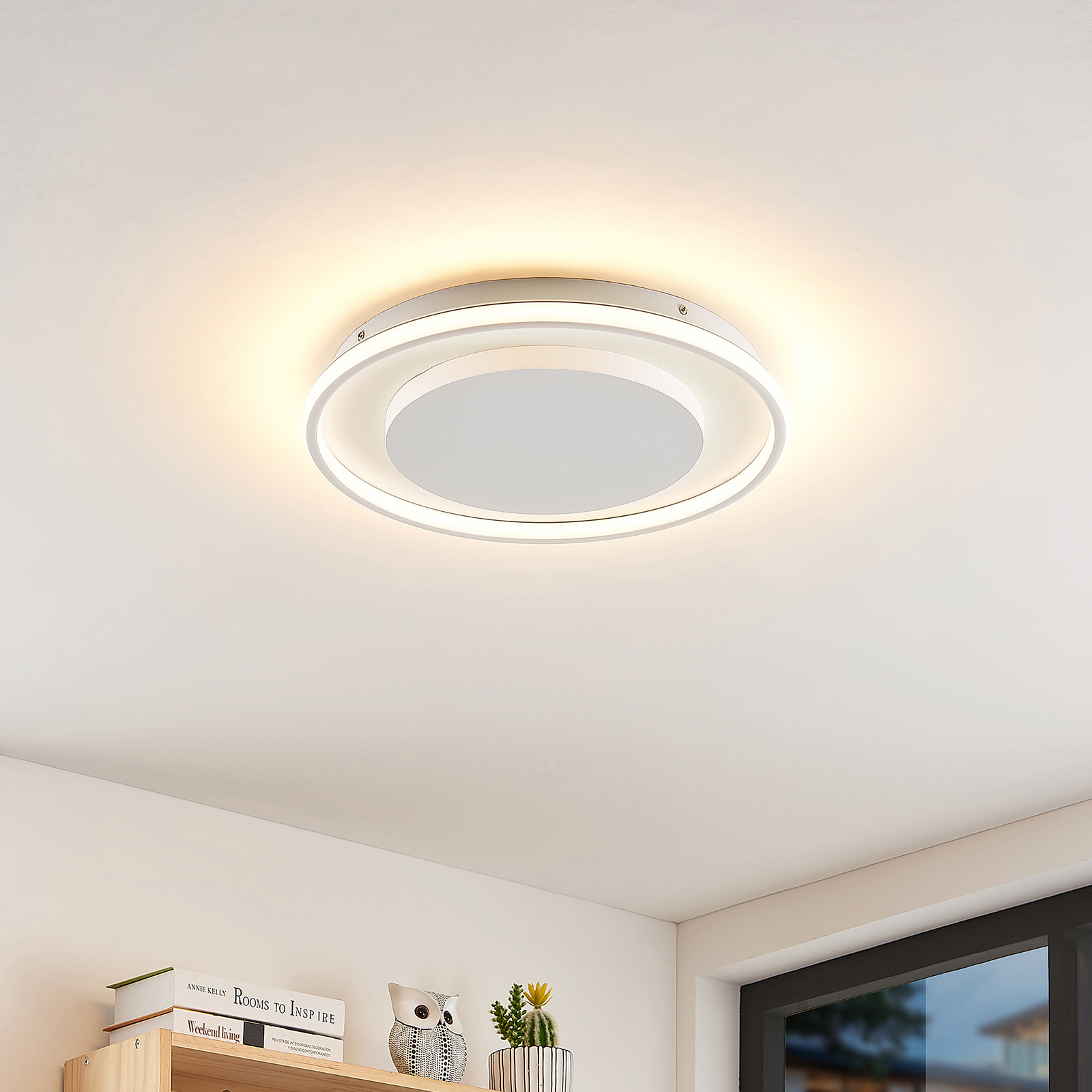 Lucande Murna LED-taklampe, Ø 46 cm