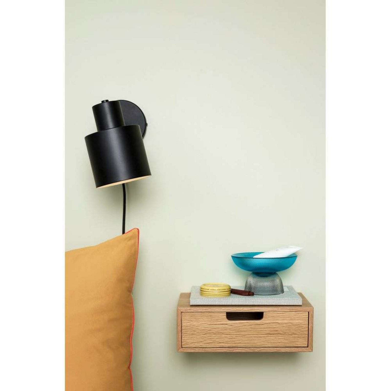 Fuse Wandleuchte Black Hübsch - Wohnzimmer - Metall