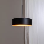 Candeeiro suspenso LED Bega Studio Line Ø 36 cm preto-cobre DALI