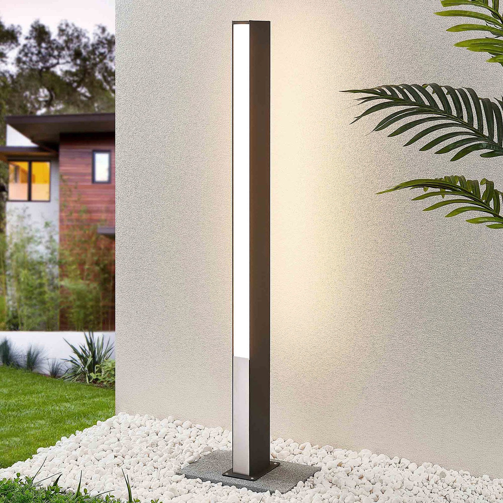 Lucande Aegisa LED path light, 110 cm