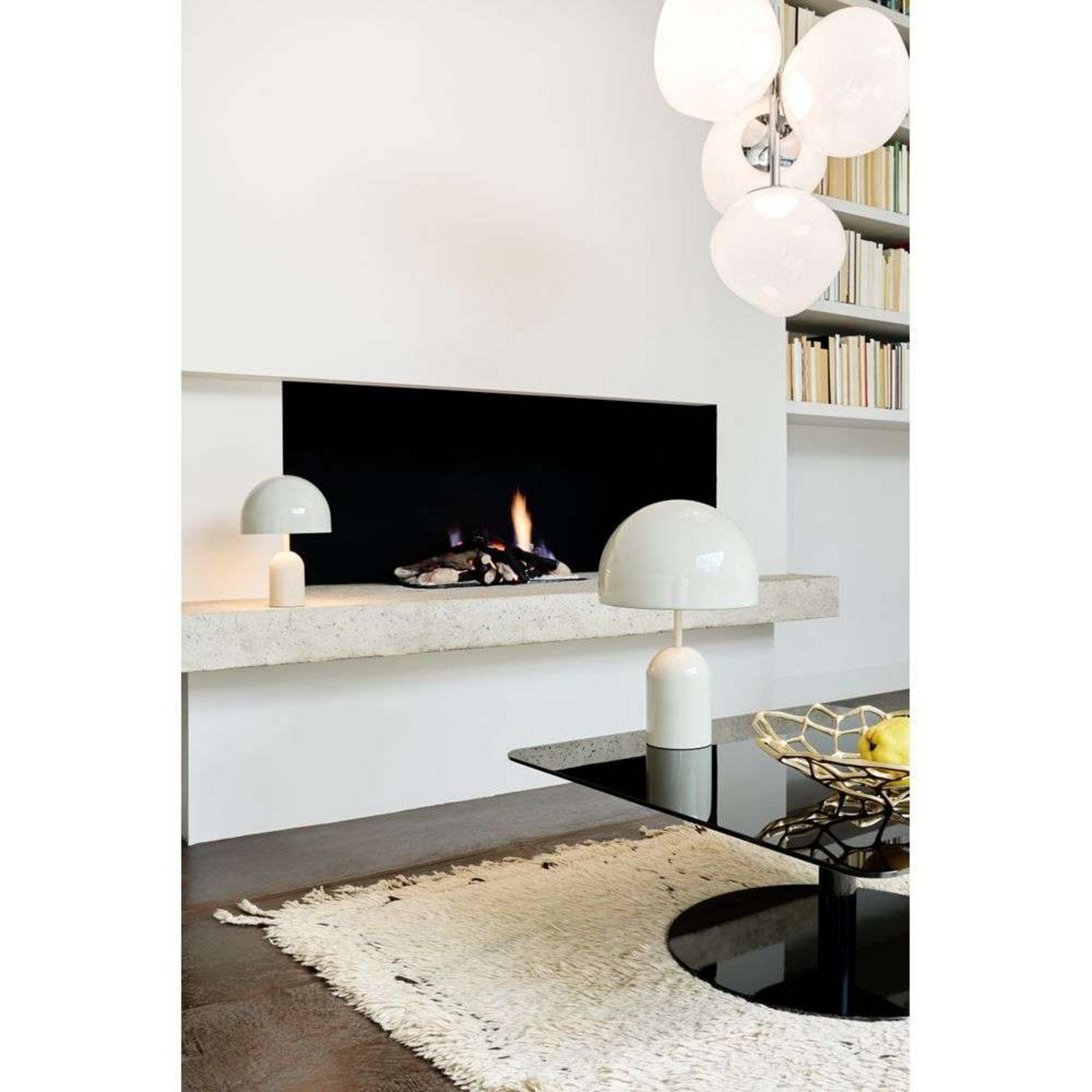 Bell Portable Veioză H28 IP44 White - Tom Dixon