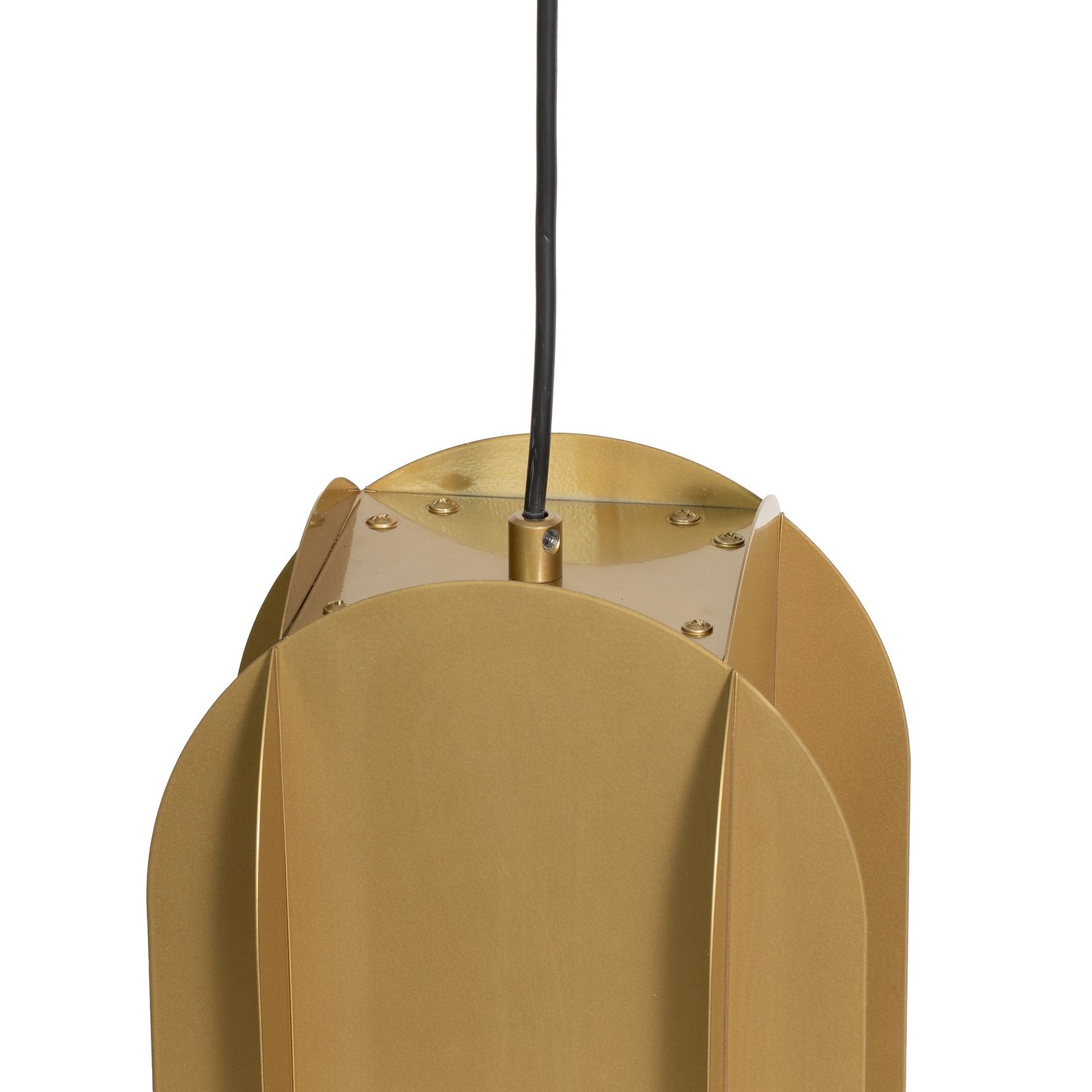 Lampă suspendată Corner, culoare auriu, înălțime 35 cm, metal, E27 Lampă suspendată Corner, culoare auriu, înălțime 35 cm, metal, E27