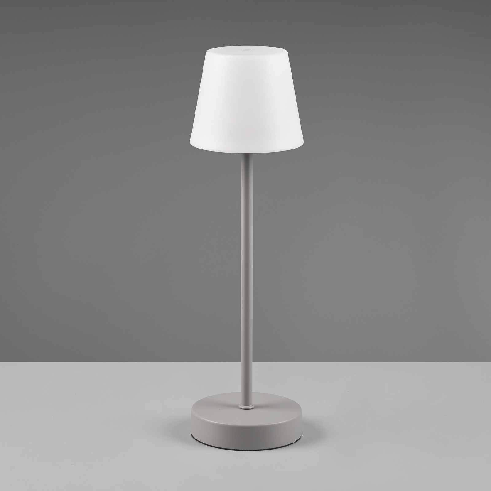 Martinez LED table lamp, dimmer and CCT, grey