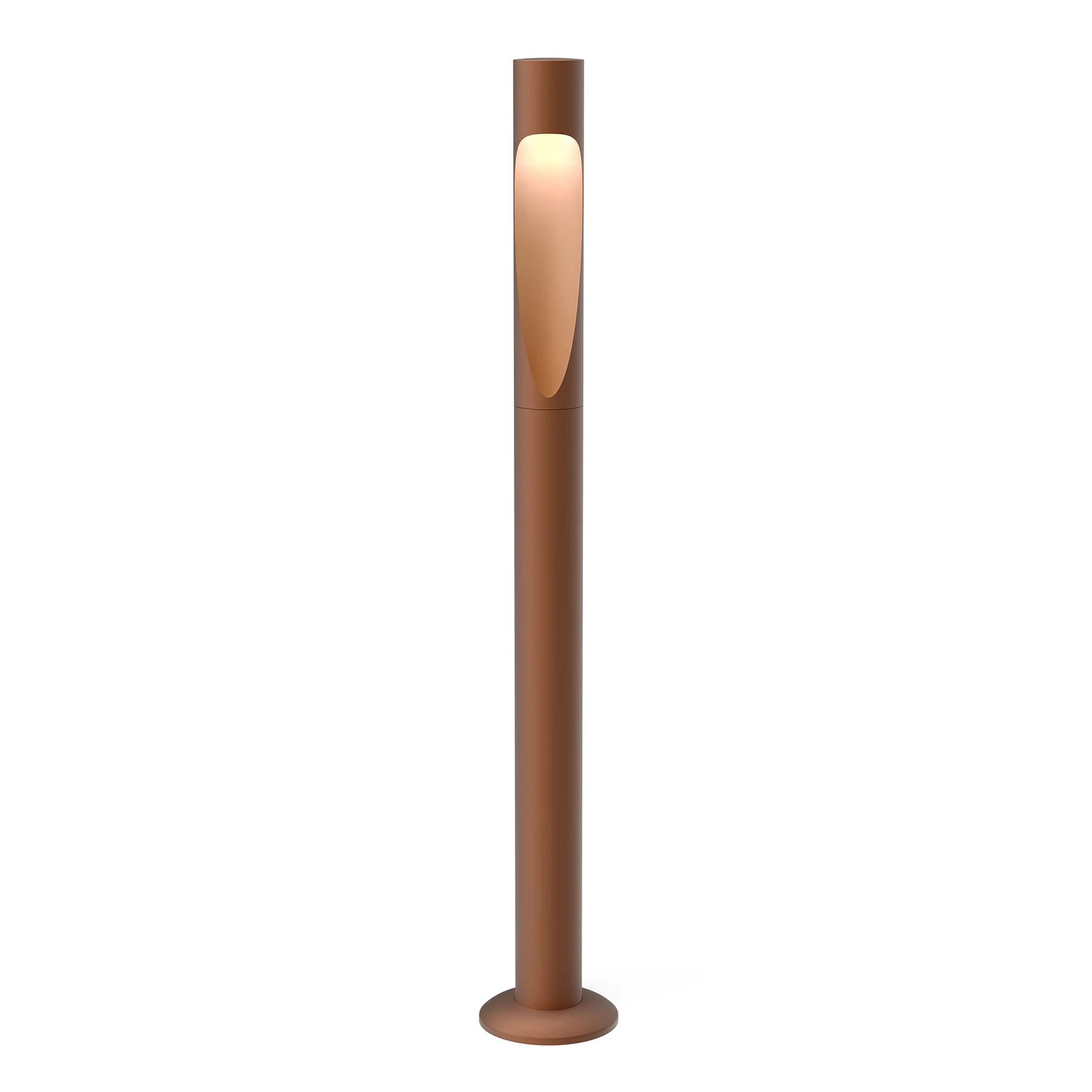 Louis Poulsen Wegeleuchte Flindt, 930, corten 70 cm Fuß 24 V
