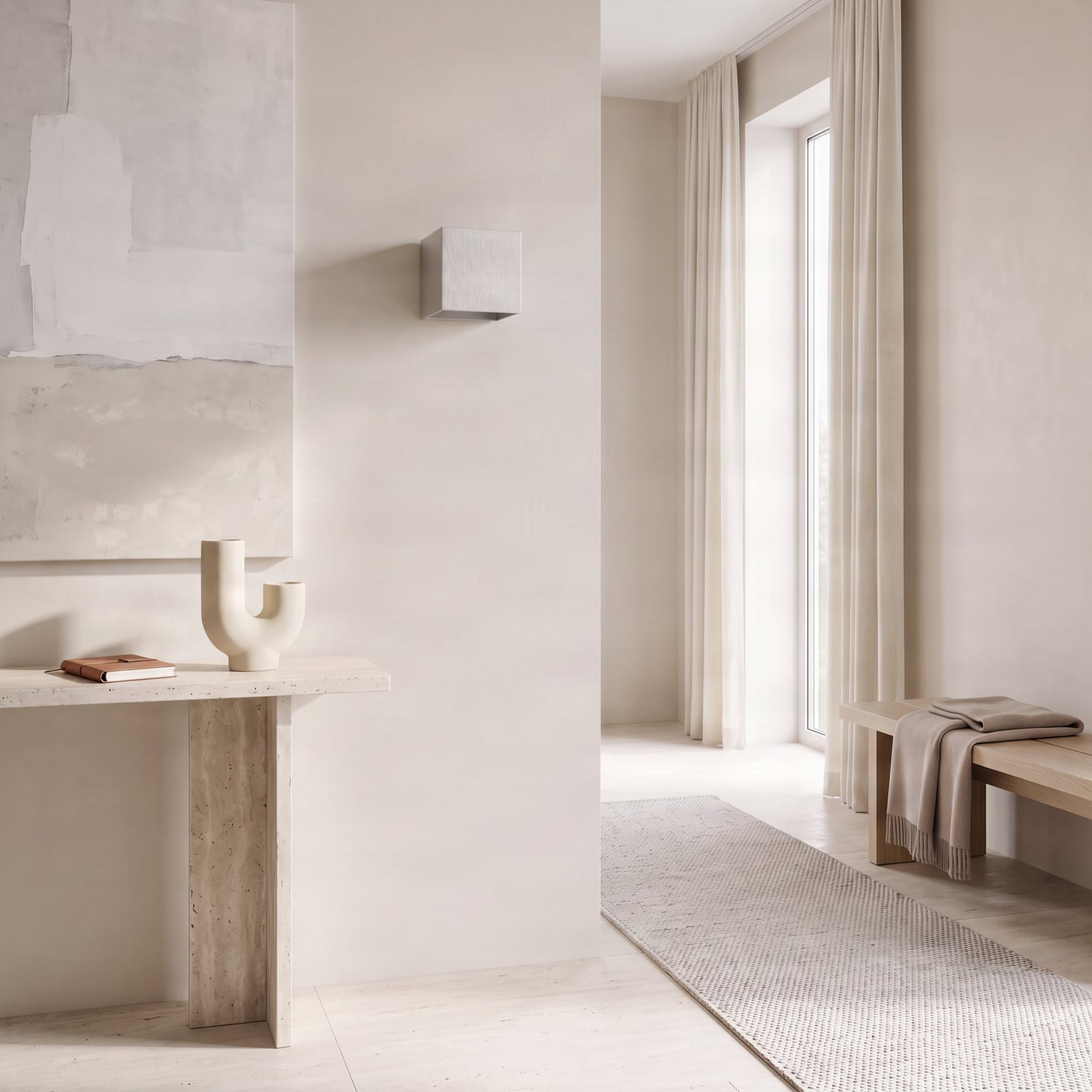 Zuzana Wall Lamp Square Alu - Arcchio Zuzana Wall Lamp Square Alu - Arcchio