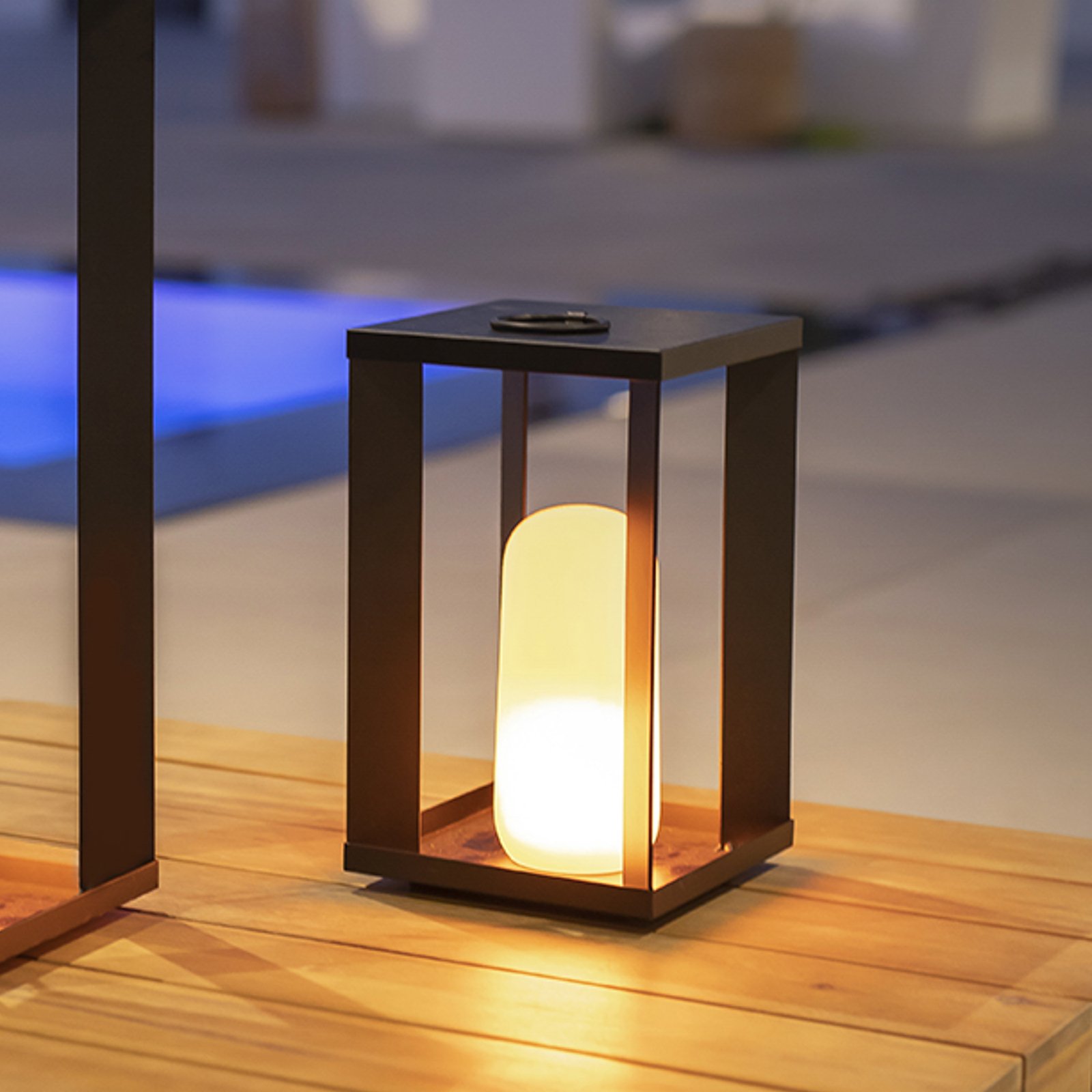 Newgarden Siroco LED-terrassebelysning, høyde 30 cm