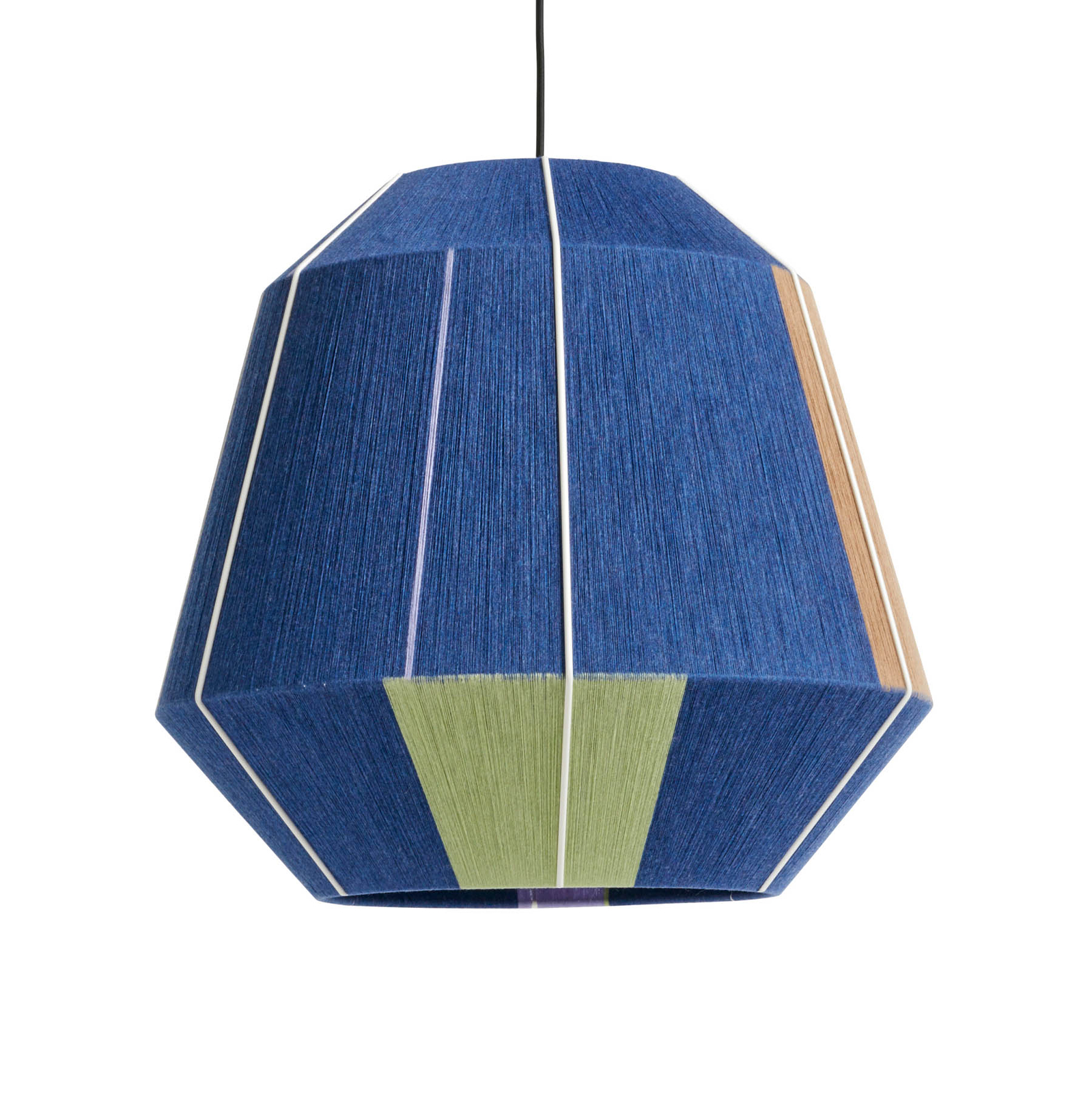 HAY Bonbon lámpara colgante Ø 50 cm tonos azules