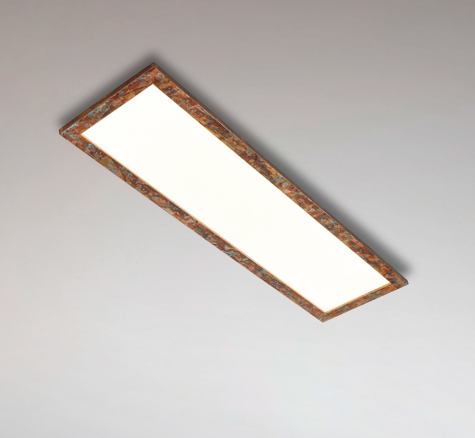 Quitani panel LED Aurinor, cobre, 125 cm
