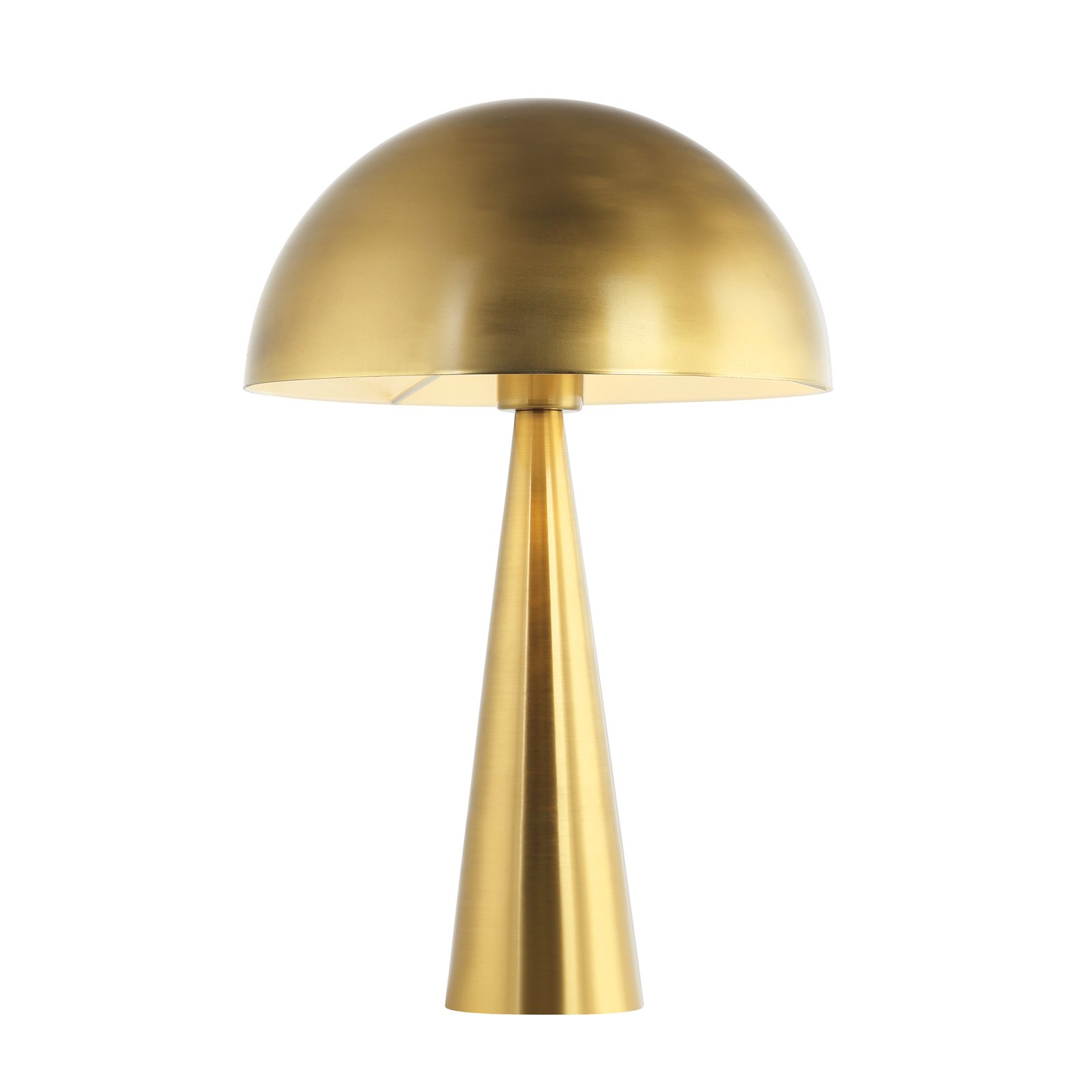 Bordlampe 20211 metall, høyde 47 cm, matt gull