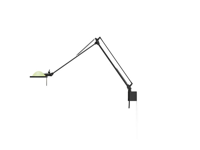 Luceplan – Berenice Wandleuchte 30×30 Grün Glas/Schwarz