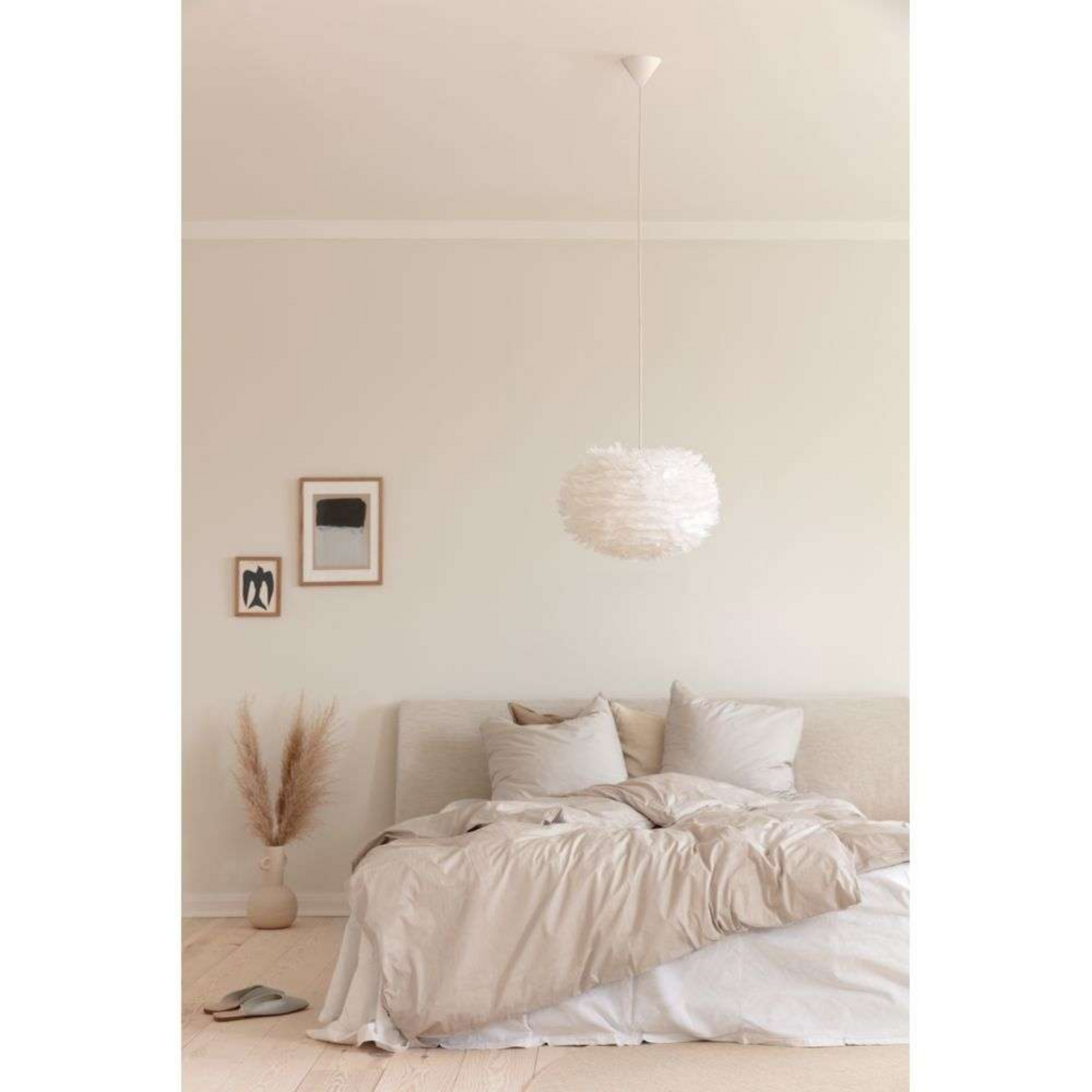 Eos Pendant Medium White/White - UMAGE