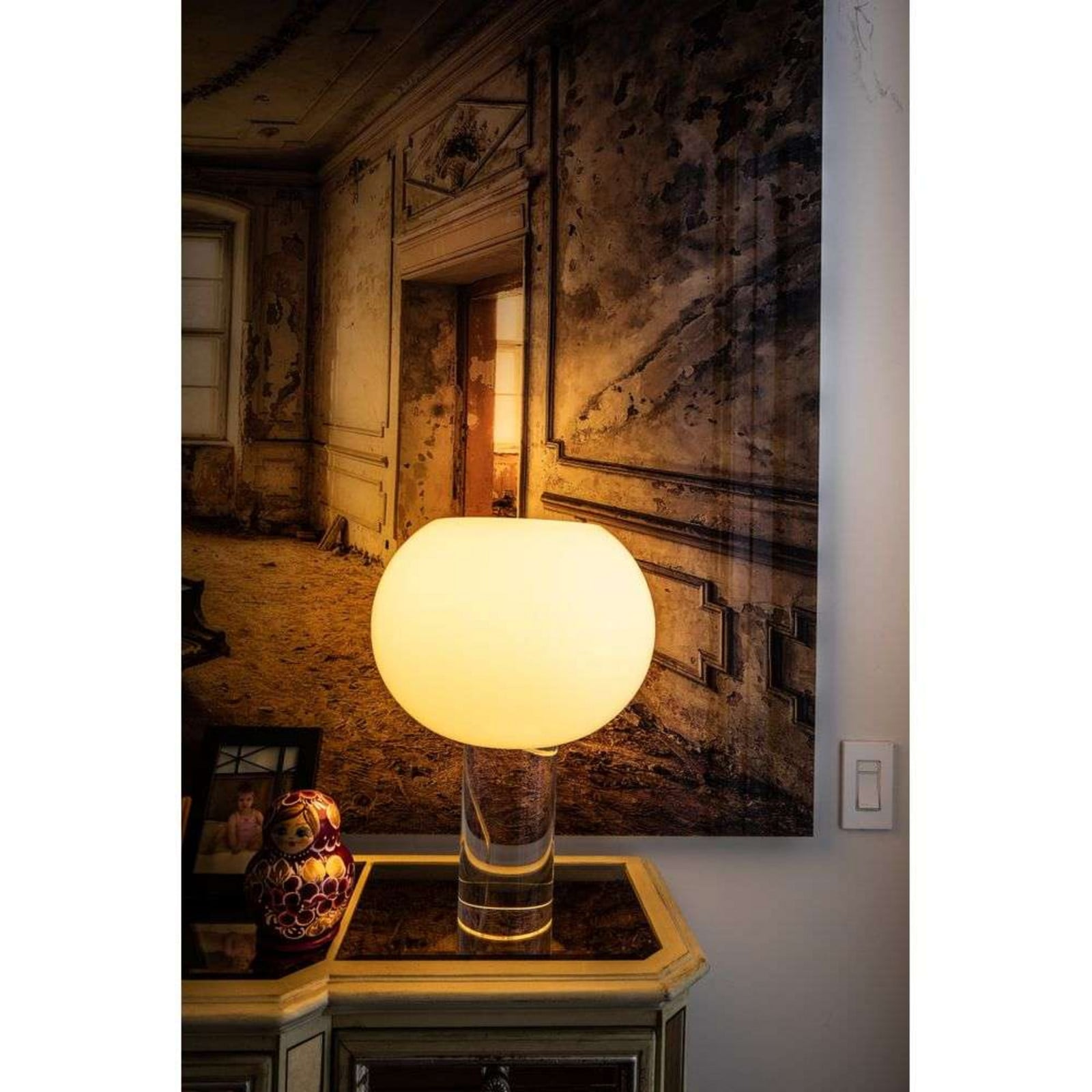 Buds 3 Bordlampe Varm Hvid Foscarini - Stue - Glas billede