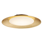 BANKAMP Cover LED-Deckenleuchte, Blattmetalloptik