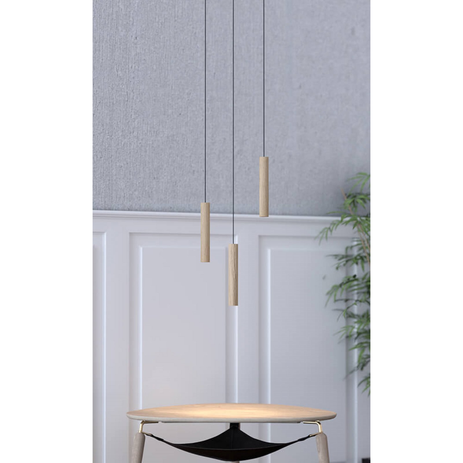 Chimes Lustră Pendul Oak - UMAGE