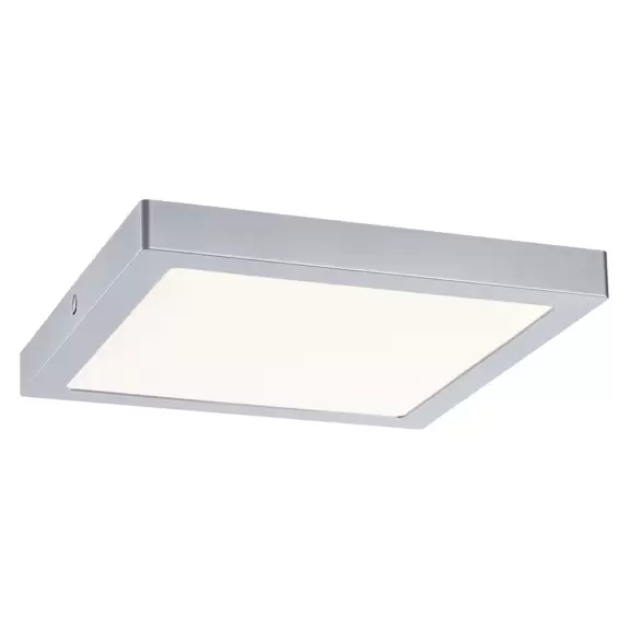 Lampenwelt Paulmann Abia LED-Panel 30x30 cm 2.700K chrom