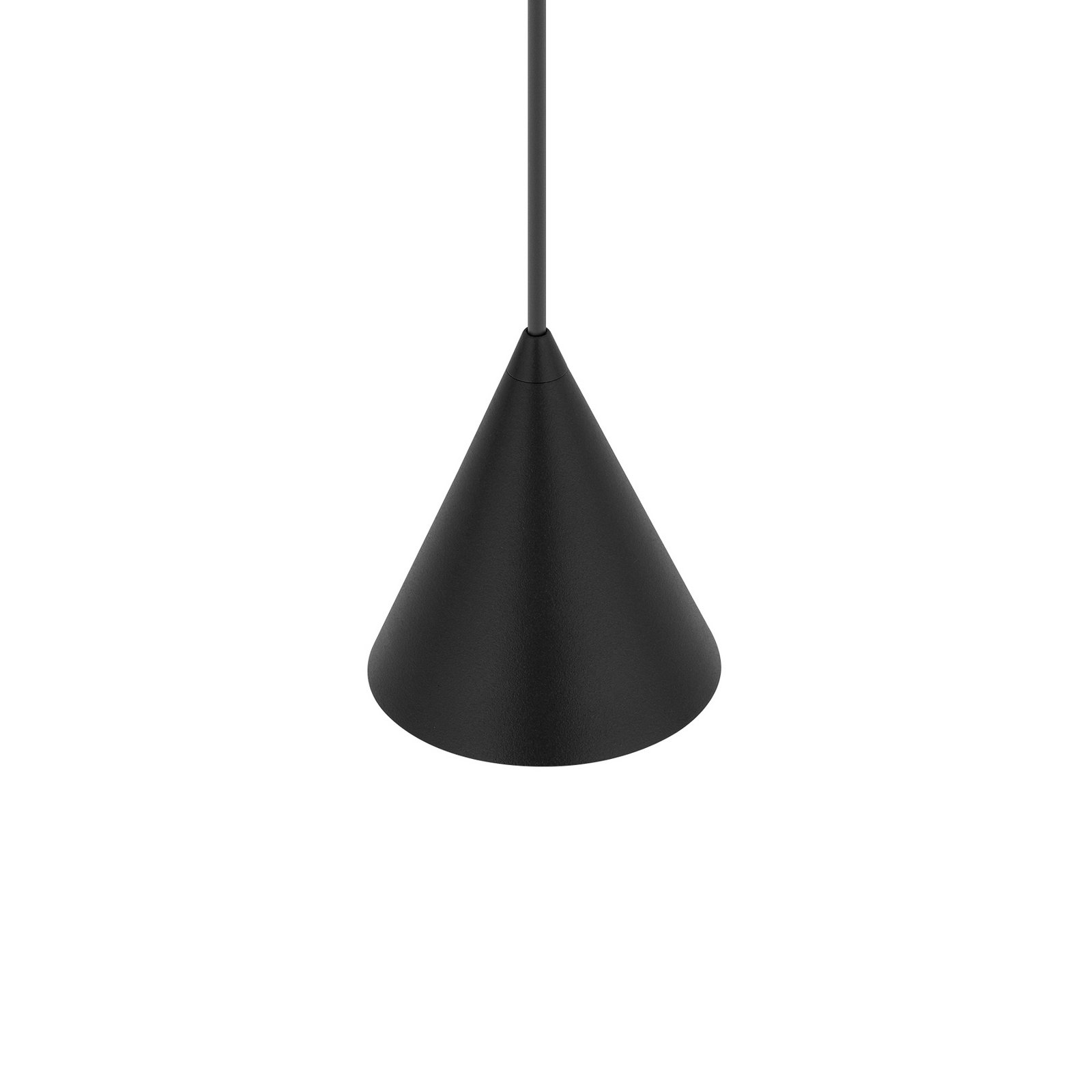 Hängeleuchte ZENITH, schwarz, Ø 11 cm, Metall, GU10