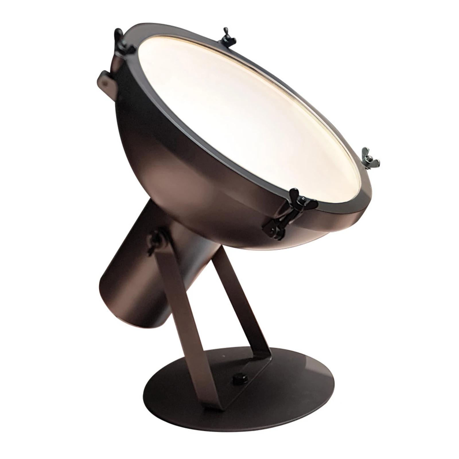Stolna lampa Nemo Projecteur 365, moka smeđa