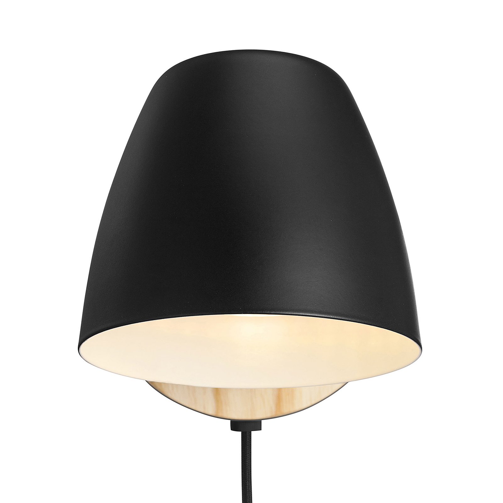 Theo Seinävalaisin Black - Nordlux