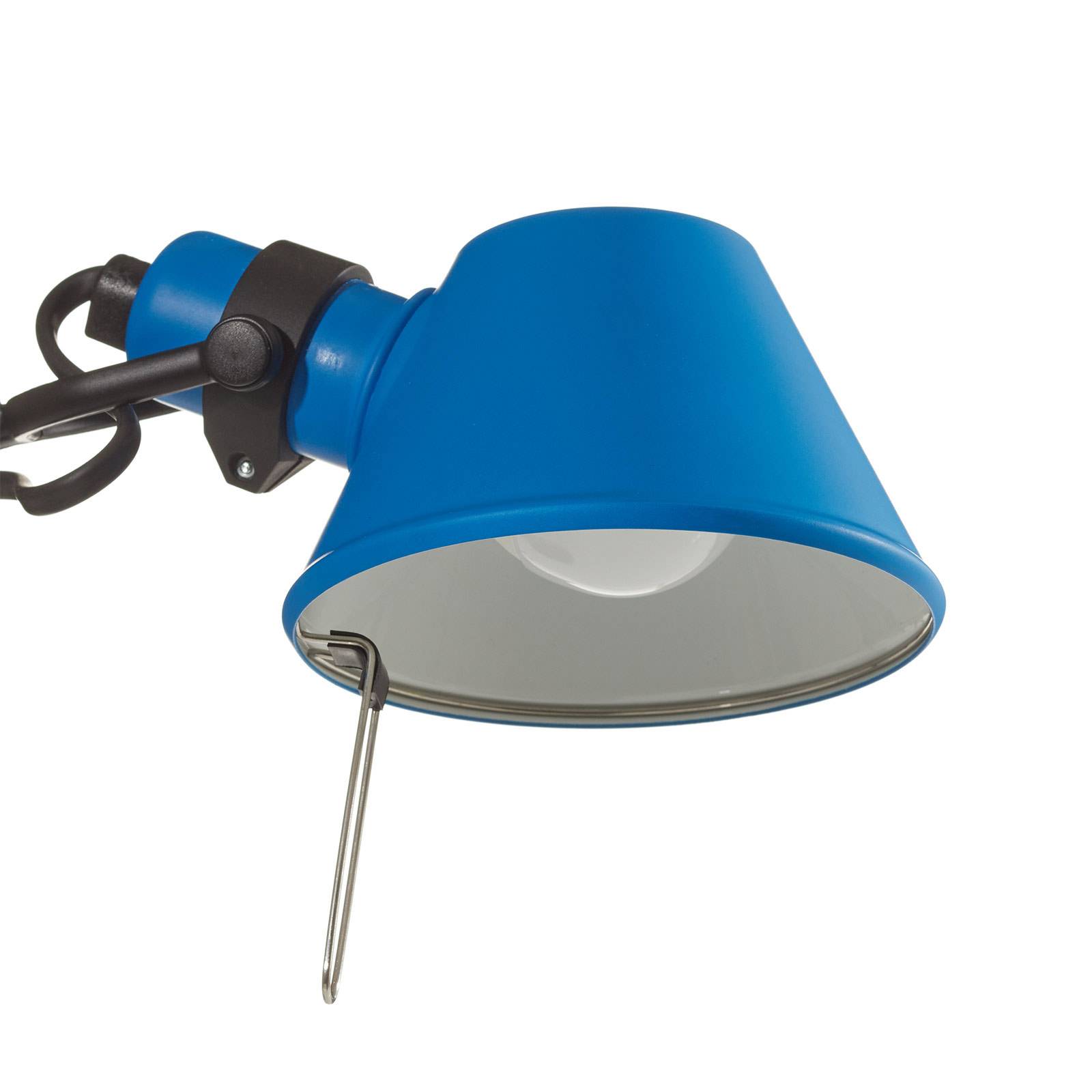 Stolik Artemide Tolomeo Micro Bicolour czarny/niebieski