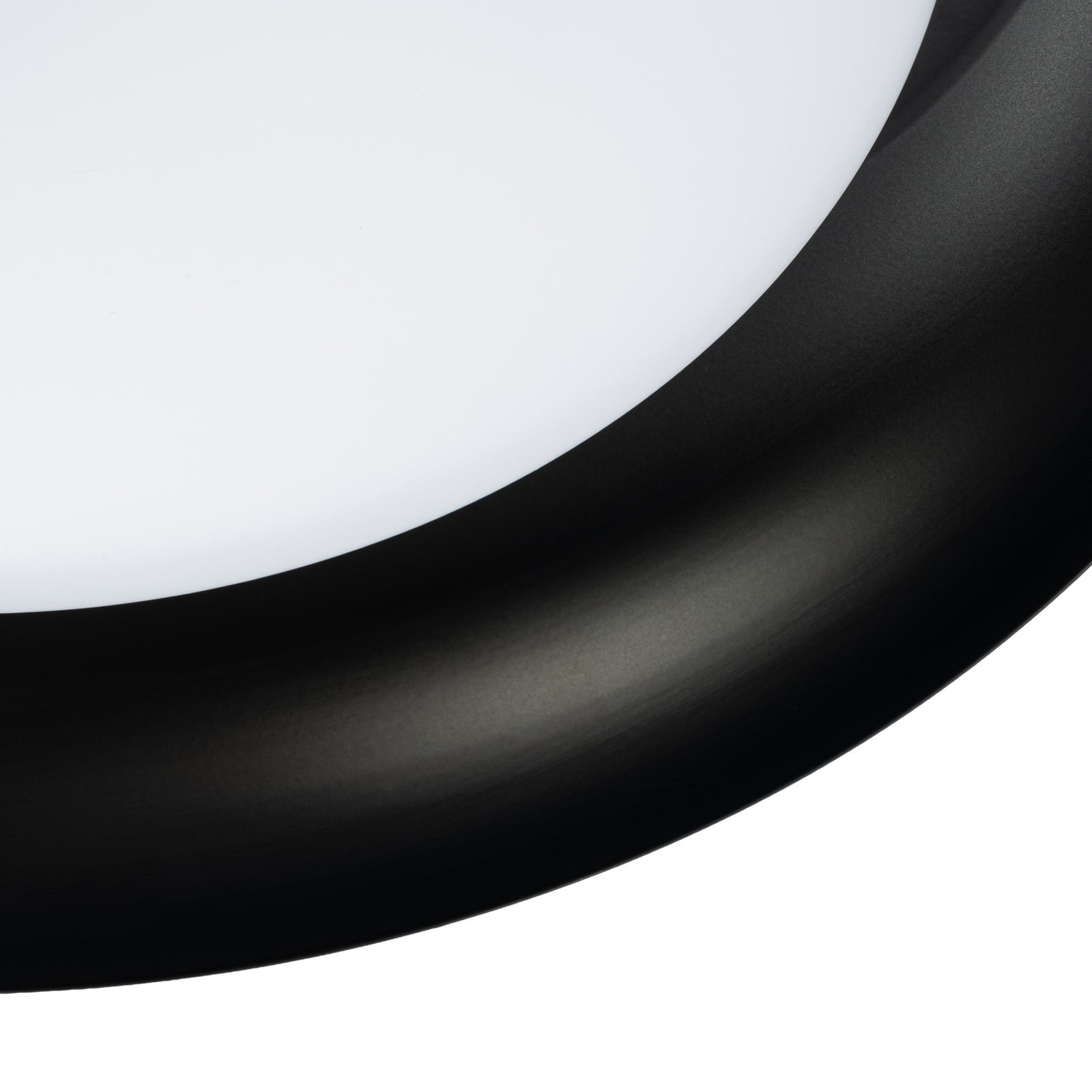 Lindby LED-Deckenleuchte Florie, schwarz, Metall, Ø 40 cm Lindby LED-Deckenleuchte Florie, schwarz, Metall, Ø 40 cm