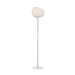 Foscarini Gregg media lámpara de pie 151 cm blanco