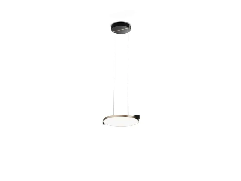LIGHT-POINT - Inlay S2 Disc Suspension Matt Black/Satin Gold
