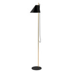 Louis Poulsen Marmor-Stehlampe Yuh Brass